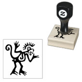 afrikanisches symbolisches gummistempel (Stempel)