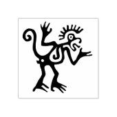 afrikanisches symbolisches gummistempel (Prägung)