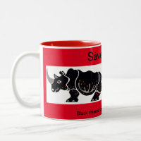 Afrikanisches Tier - Gerettet RHINOS - Wildtiere -