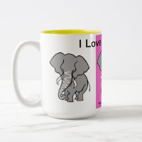 Afrikanisches Tier - I Liebe ELEPHANTS - Wildtiere