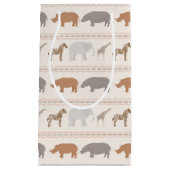 Afrikanisches Tiermuster 1 Kleine Geschenktüte (Vorderseite)