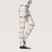 Afrikanisches Tiermuster 1 Leggings (Rechts)