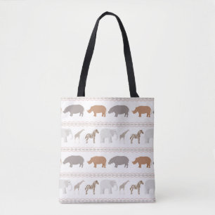 Afrikanisches Tiermuster 1 Tasche