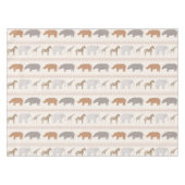 Afrikanisches Tiermuster 1 Tischdecke (Vorderseite (Horizontal))