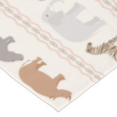 Afrikanisches Tiermuster 1 Tischdecke (Schrägansicht)