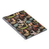 Afrikanisches Tiermuster Notizblock (Rechte Seite)