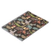 Afrikanisches Tiermuster Notizblock (Linke Seite)