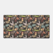 Afrikanisches Tiermuster Schreibtischunterlage (Vorderseite)