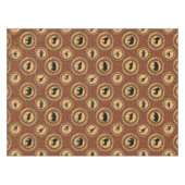 Afrikanisches Tiermuster Tischdecke (Vorderseite (Horizontal))