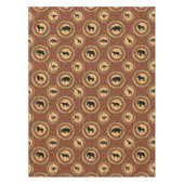 Afrikanisches Tiermuster Tischdecke (Vorderseite)