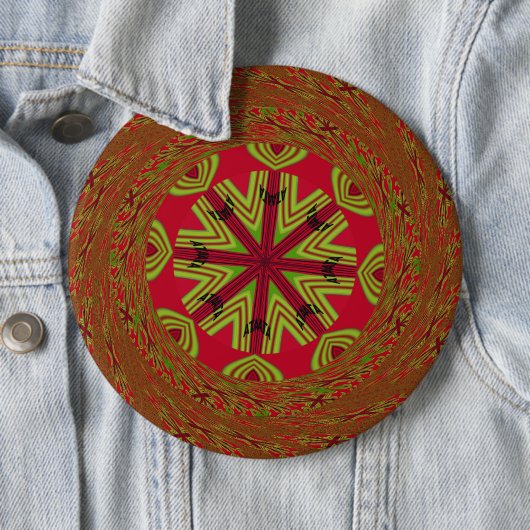 Afrikanisches traditionelles Design Button (Beispiel)