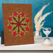 Afrikanisches traditionelles Design Fotoplatte (Seite)