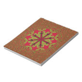 Afrikanisches traditionelles Design Notizblock (Rotiert)