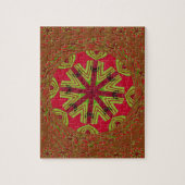 Afrikanisches traditionelles Design Puzzle (Vertikal)