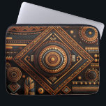 Afrikanisches traditionelles Muster. Ethnisches Af Laptopschutzhülle<br><div class="desc">Afrikanisches,  traditionelles Muster Laptop Sleeves.</div>