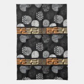 Afrikanisches Tribal-Mud-Stoffmuster Handtuch (Vertikal)