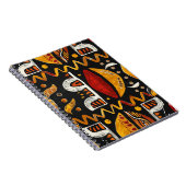 Afrikanisches Tribal-Print-Notebook Notizblock (Rechte Seite)