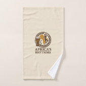 Afrikanisches Trommel-Handtuch Handtuch (Handtuch)