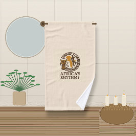 Afrikanisches Trommel-Handtuch Handtuch