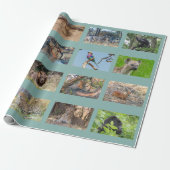 Afrikanisches Verpackungspapier für wild lebende T Geschenkpapier (Ungerollt)