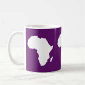 Afrikanisches Violet Audacious Africa Kaffeetasse (Links)
