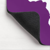 Afrikanisches Violet Audacious Africa Mousepad (Ecke)