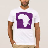 Afrikanisches Violet Audacious Africa T-Shirt (Vorderseite)