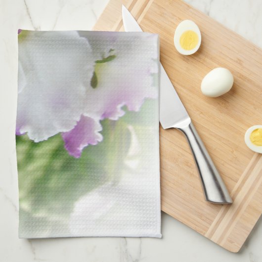 Afrikanisches Violet Blossom Handtuch (Viertel Falte)