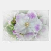 Afrikanisches Violet Blossom Handtuch (Horizontal)