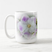 Afrikanisches Violet Blossom Kaffeetasse (Links)