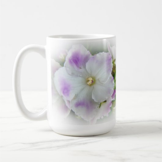 Afrikanisches Violet Blossom Kaffeetasse (Links)