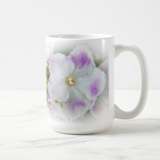 Afrikanisches Violet Blossom Kaffeetasse (Rechts)