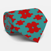 Afrikanisches Weihnachtsmuster Krawatte (Gerollt)