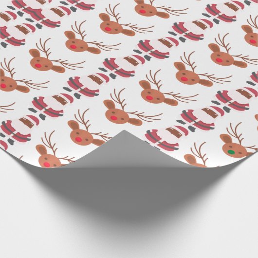 Afrikanisches Weihnachtswrappepapier Geschenkpapier (Ecke)