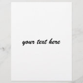 Afrikanisches Weißes Löwenprofil Foto Flyer (Hinten)