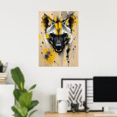 Afrikanisches Wilddoswerk Poster (Heimbüro)