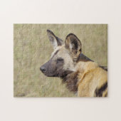 Afrikanisches wilder Hundepuzzlespiel Puzzle (Horizontal)