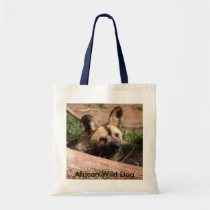 Afrikanisches wildes Dog-012, afrikanischer wilder Tragetasche