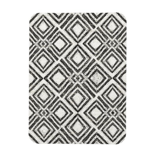 Afrikanisches Wildmuster Magnet (Vertikal)