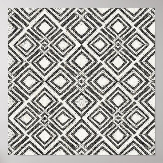 Afrikanisches Wildmuster Poster (Vorne)