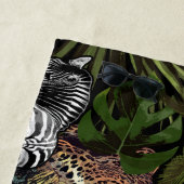 Afrikanisches Wildtierhandtuch Strandtuch (Beispiel)