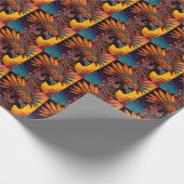 Afrikanisches Wrapping-Papier Geschenkpapier (Ecke)