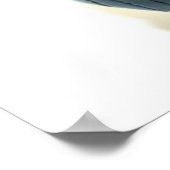 Afrikanisches Zebramaske-Poster Poster (Ecke)