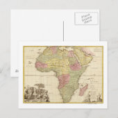AfrikaPanoramakarte Afrika 3 Postkarte (Vorne/Hinten)