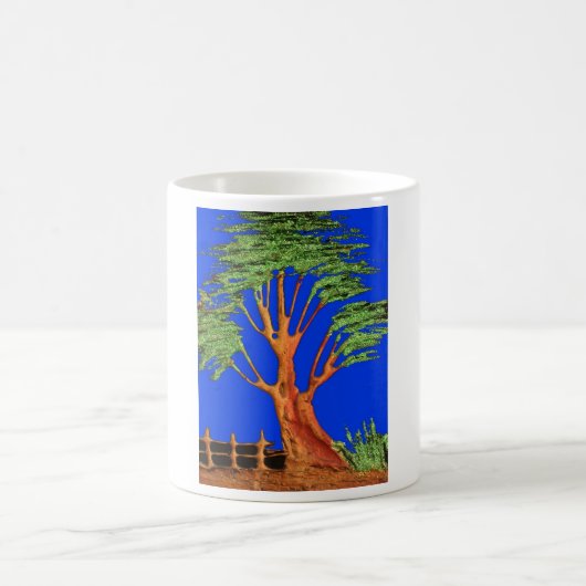 Afrikas Acacia Beauty: Serengeti Serenity. Kaffeetasse (Mittel)
