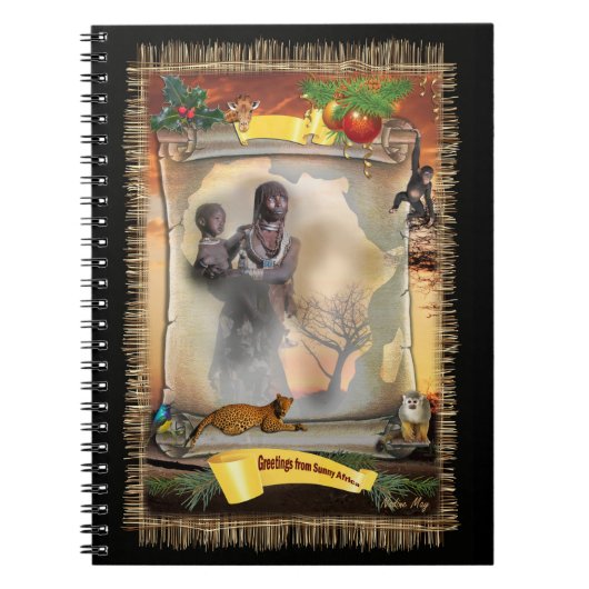 Afrikas Äußerungen Notizblock (Vorderseite)