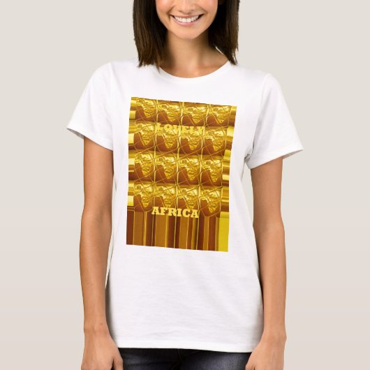 Afrikas goldenes Versprechen T-Shirt (Vorderseite)