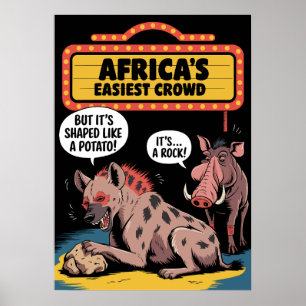 Afrikas lustigstes Duo - Hyena und Warthog Comedy Poster