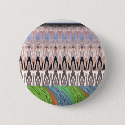Afrikas - Traditionelles Muster Button (Vorderseite)