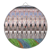 Afrikas - Traditionelles Muster Dartscheibe (vorne)